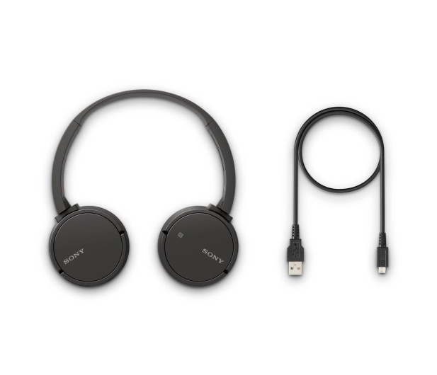 SONY WHCH500B Czarne - 507051 - zdjęcie 4